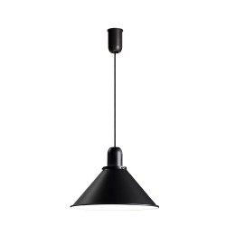 Reflex Stożek czarna struktura lampa wisząca w stylu retro