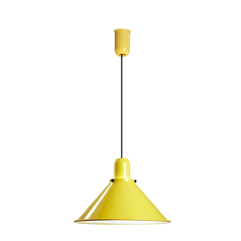 Reflex Stożek lampa wisząca żółta vintage do kuchni Domodes