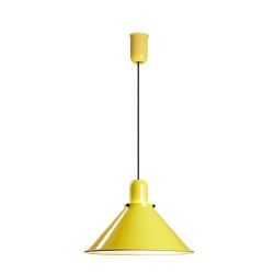 Reflex Stożek lampa wisząca żółta vintage do kuchni Domodes