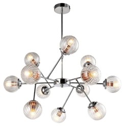 Best 12 lampa  sufitowa wisząca szklane klosze