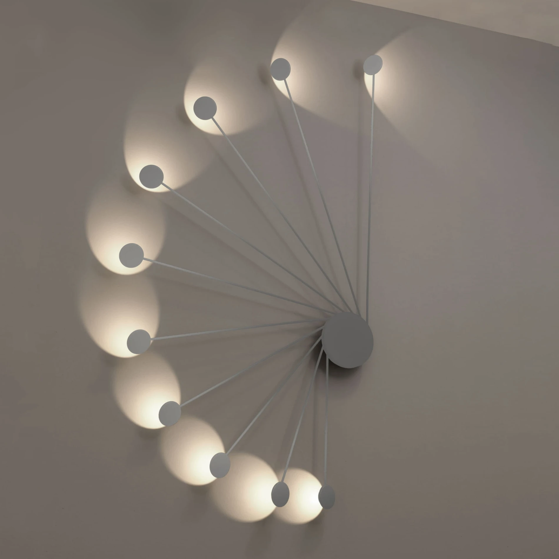 Helix designerski kinkiet, plafon LED, nowoczesny,  dekoracyjny, niepowtarzalny