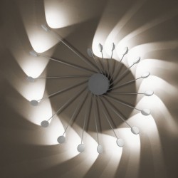 Helix designerski kinkiet, plafon LED, nowoczesny,  dekoracyjny, niepowtarzalny