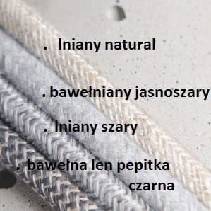 KALLA INOX 53 betonowa lampa wisząca sufitowa