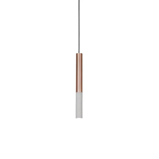 KALLA COPPER lampa betonowa sufitowa różne długości