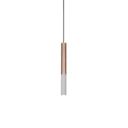 KALLA COPPER lampa betonowa sufitowa różne długości