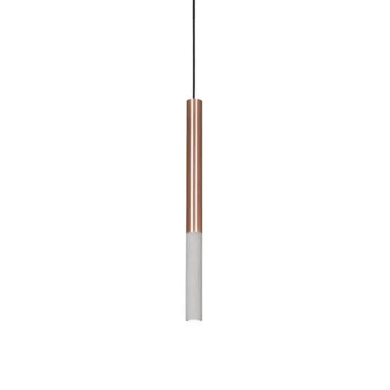 KALLA COPPER lampa betonowa sufitowa różne długości