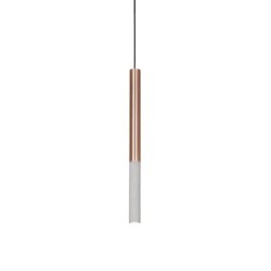 KALLA COPPER lampa betonowa sufitowa różne długości