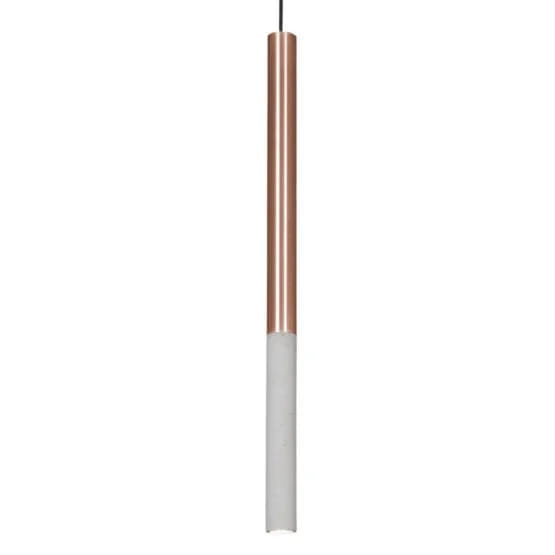 KALLA COPPER lampa betonowa sufitowa różne długości