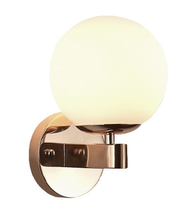 Roda Brass Poler   kinkiet w kolorze błyszczącego mosiądzu