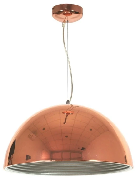 Amalwi 40  miedziana polerowana sufitowa lampa wisząca