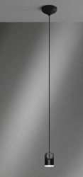 Bag pojedyncza elegancka nowoczesna lampa wisząca biała, czarna, złota