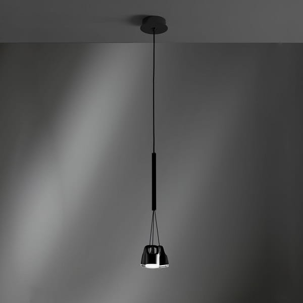 Bag potrójna  elegancka nowoczesna lampa wisząca biała, czarna, złota