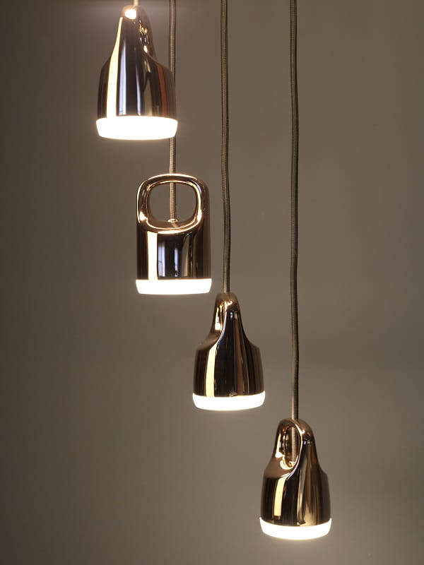 Bag Spiral –  duża nowoczesna lampa wisząca  LED