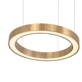 Elgado Ring 60  lampa wisząca pierścień LED złoty