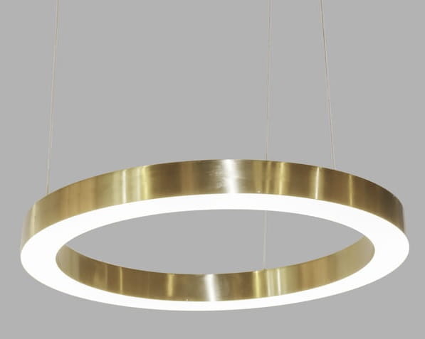 Elgado Ring 60  lampa wisząca pierścień LED złoty