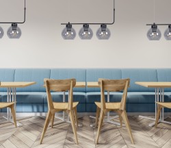 Torvi 3 liniowa lampa wisząca kule 3 klosze