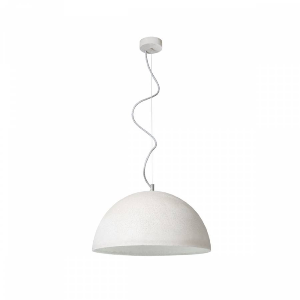 SFERA L betonowa lampa sufitowa, średnica 47 cm