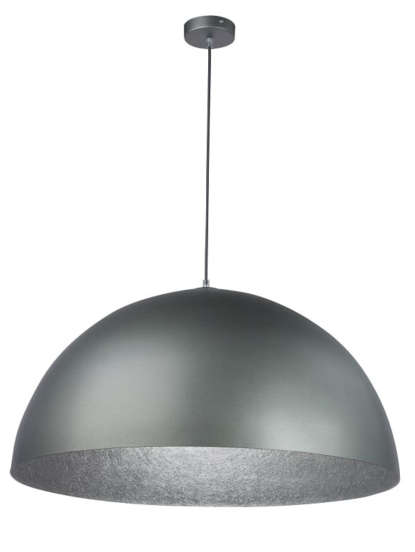 Sfera Sigma  lampa wisząca sferyczna srebrna  średnica 35, 50, 70, 90 cm