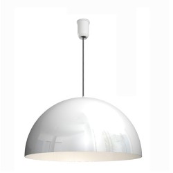 Lampa wisząca COCCO Hemisfera Monocolor czarna 60 cm nad stół Domodes