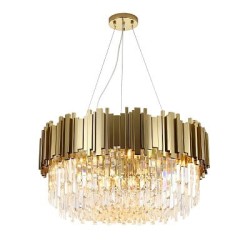 Luminexia Brass 45 luksusowe oświetlenie kryształowe do wnętrza