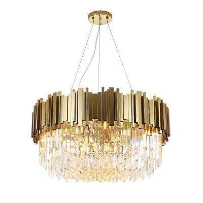 Luminexia Brass 45 luksusowe oświetlenie kryształowe do wnętrza