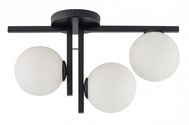 Plafon sufitowy, LED - Andy 3  czarny
