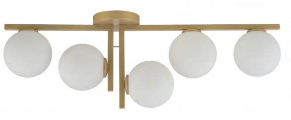 Plafon sufitowy, LED - Andy 5 złoty