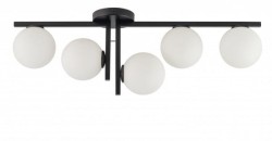 Plafon sufitowy, LED - Andy 5 czarny