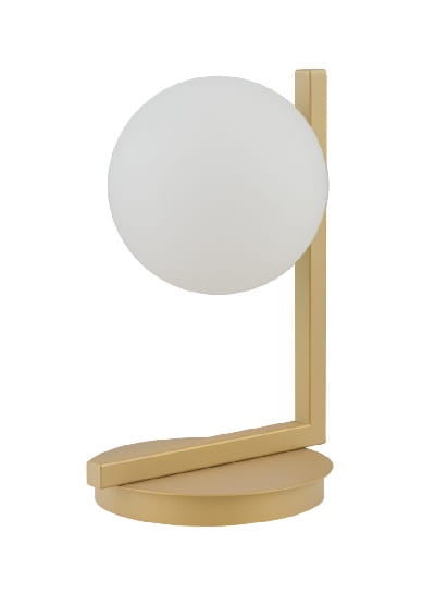 Andy nocna lampka stołowa dwa kolory, klosz biały