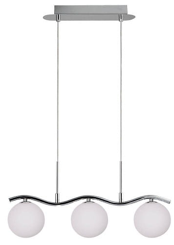 Lampa wisząca, szklane kule - Ramon 3