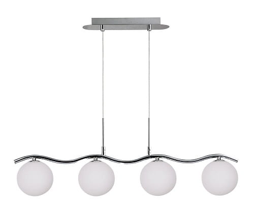 Lampa wisząca, szklane kule - Ramon 4