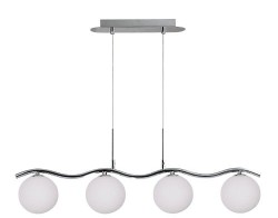 Lampa wisząca, szklane kule - Ramon 4