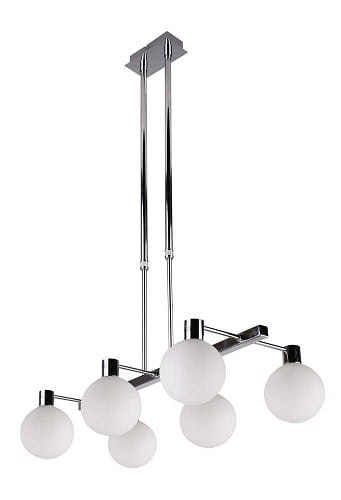 Lampa LED, białe kule - Maldus Rectangle 6