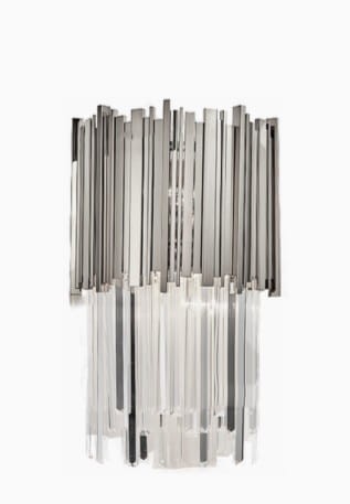 Illuminating Chrom Wall 45  kinkiet kryształowy