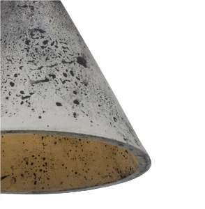KOBE 3 betonowa lampa sufitowa, wysokość 21 cm