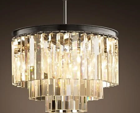 Żyrandol kryształowy kaskada Quartz Fall 50cm