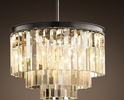 Żyrandol kryształowy kaskada Quartz Fall 50cm