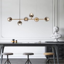 lampa liniowa kolor brass, klosze barwione szare adrian.jpg