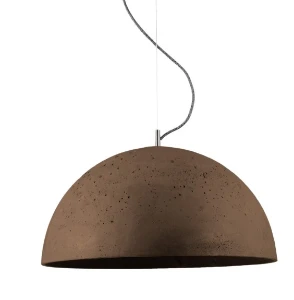 SFERA XL  betonowa lampa sufitowa, średnica 62 cm