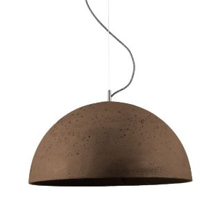 SFERA XL  betonowa lampa sufitowa, średnica 62 cm