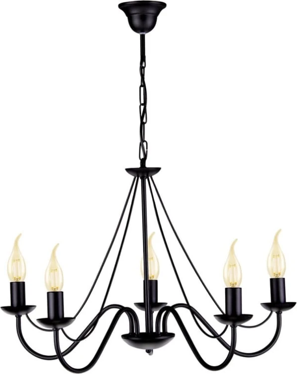 czarny żyrandol klasyczny Baretz 5.jpg