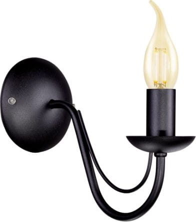 kinkiet w kolorze czarnym pojedynczy Bartez K1.jpg