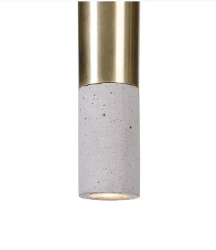 Kalla Brass  lampa betonowa sufitowa rózne długości