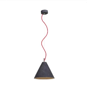 KOBE 3 betonowa lampa sufitowa, wysokość 21 cm