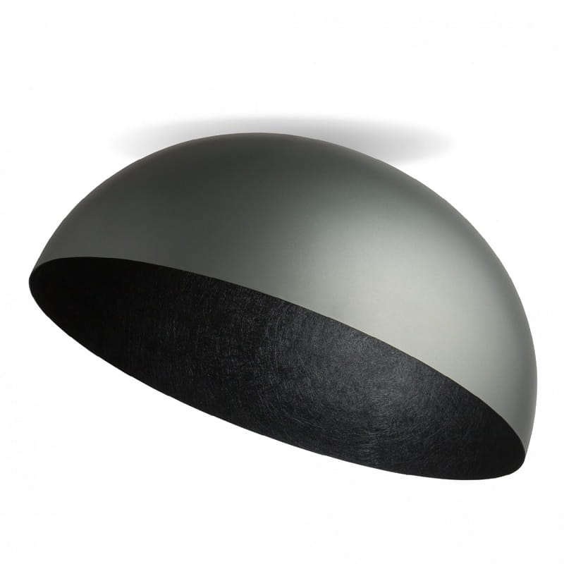 Plafon w kolorze srebrnym środek czarny- Sfera Sigma 32455- średnica 70-50-35cm.jpg