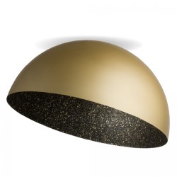 plafon sufitowy złoto-czarny Sfera Sigma śrenica 70-50-35cm.jpg