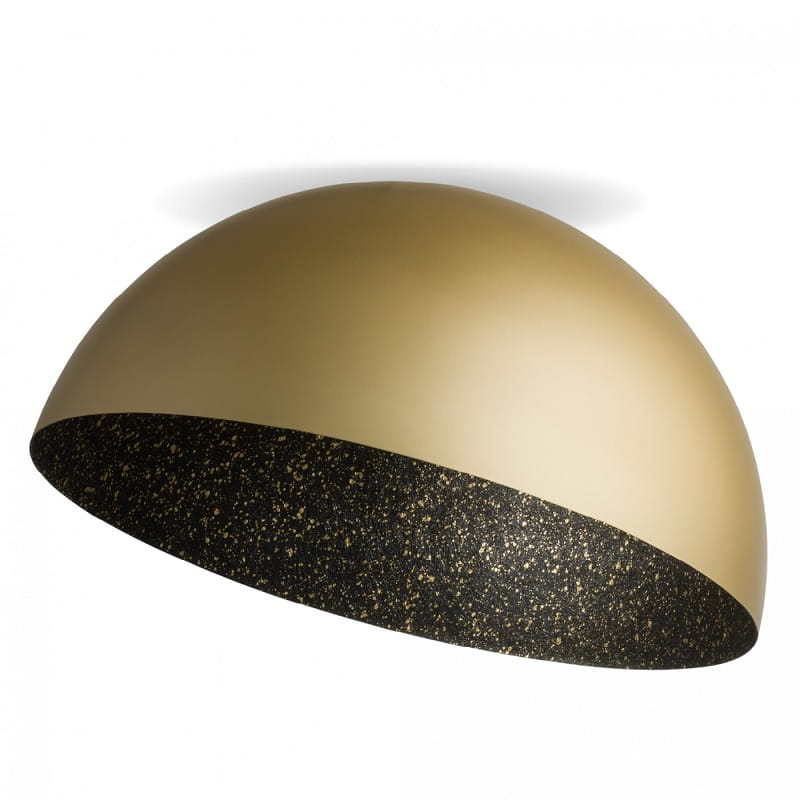plafon sufitowy złoto-czarny Sfera Sigma śrenica 70-50-35cm.jpg
