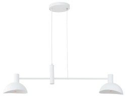 Lampa wisząca biała,  2 klosze - Artis 2, 40526.jpg