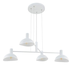 Artis 4 - biała lampa wisząca, cztery klosze, 40530.jpg
