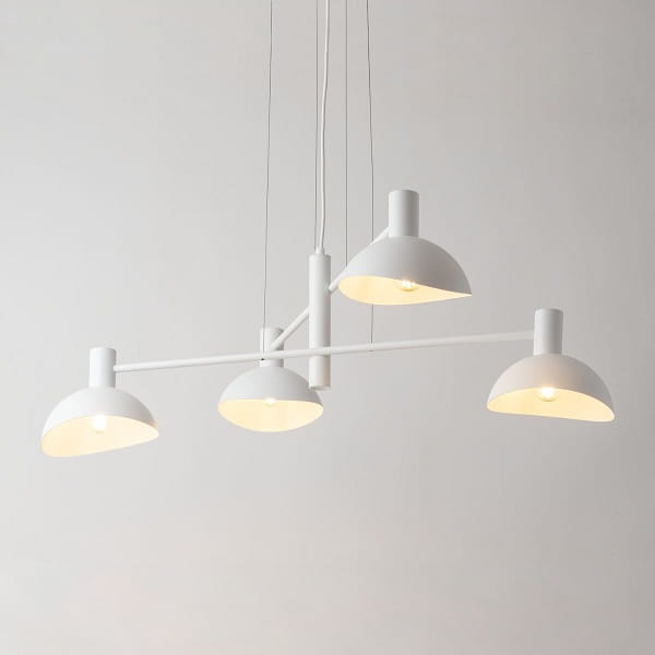 Artis 4 - biała lampa wisząca, cztery klosze, 40530 aranżacja.jpg
